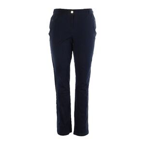 Charter Club Navy Straight Leg Classic Cotton Chino Pants Size 16 NWT